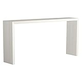 arne ダイニングテーブル テーブル 幅140cm 奥行35cm 高さ72cm デスク 日本製 セミオーダー パソコンデスク 机 おしゃれ 木製 Zero-X 14035D ホワイトウッド 白