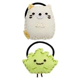 尾上萬 はじめてのソーイングキット ヘアゴム すみっコぐらし ねこ ざっそう OM-023299