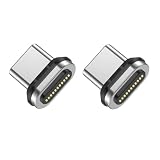 【単品】type-c端子 2個 ローテーション 首振り式 3in1 高速充電ケーブル スイング式 データ転送 磁石 マグネット式ケーブル 100W PD 27W QC18W アンドロイド スマホ タブレット type-c タイプc 急速充電 断線防止 (T0226-bulk-typec)
