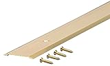 M-D Building Products 9563 extruded aluminum smooth flat top threshold, 1-3/4-by-1/8-by-36 Inches, B