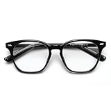 [FEISEDY] ブルーライトカットメガネ 紫外線カット UVカット パソコン用メガネ 度なし 超軽量 TR90フレーム 透明レンズ おしゃれ 男女兼用 B1131