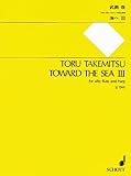 TAKEMITSU T. - Toward the Sea III (1989) para Flauta y Arpa