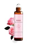 Cywinfow ローズエッセンシャルオイル 10ml ロールオンアロマ 100% 天然 肌潤しマッサージ 素肌直接 OK（基礎油不要）