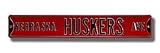 ネブラスカ州Huskers AveレッドStreet Sign