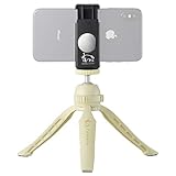 HAKUBA スマホ ミニ三脚 Chululu(チュルル)トライポッド KOLMIO 自由雲台 軽量 コンパクト イエロー HCH-KMYL