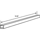 ProPlus gidds-553121 5 / 8 " x 36 "タオルバー、クロームメッキ