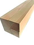 ひのき　角材　４．５ｃｍ×４．５ｃｍ　長さ６０ｃｍ　４本組　4面フシなし　天然乾燥材 (６０ｃｍ)