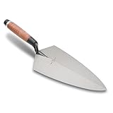 Marshalltown M/t19l10 19l Philadelphia Brick Trowel - Leather Handle 25cm