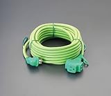 エスコ AC125V/15A/10m延長コード EA815G-9