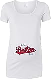 Futureボストン野球スポーツファン女性のマタニティTシャツ US サイズ: L カラー: ホワイト