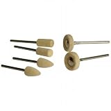 Prox Tech 28801 Felt polishing tip- bullit shape- 2pcs