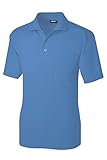 SOWA(ソーワ) 半袖ポロシャツ(胸ポケット有り) ブルー 3Lサイズ 50397