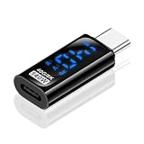 Poyiccot USB C 延長アダプタ40Gbps、USB Type C 延長アダプタ140W、 LED出力スクリーン表示 USB Type-C 変換アダプタ 急速充電 &高速転送 携帯電話/ラップトップ/Type-C デバイス用（2セット）