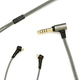onso 04 4.4(5極)-MMCX(L/R) L型 バランス接続用イヤホンケーブル 1.2m