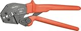 【KNIPEX／クニペックス】　圧着ペンチ ［型番:9752-10] 対応端子：COAX,BNC,TNCｺﾈｸﾀｰ,RG58,RG59/62/71