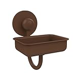 Allied Brass P1032-ABZ Soap Dish with Glass Liner, Antique Bronze [並行輸入品]