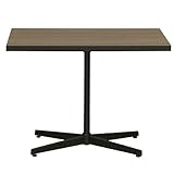 arne ダイニングテーブル 2人用 机 角型 高さ約70cm カフェテーブル 90TD type5 ブラウン