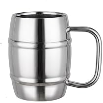 ハンドメイドステンレスジョッキ 真空二層ステンレスジョッキ NLジョッキ650ml | TWO-ONE STYLEネット