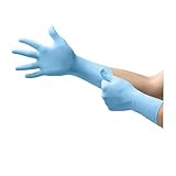 Microflex N185 High Five N18 3 mil Powder-Free Gloves Disposable Nitrile 2XL Blue (Pack of 100) [並行輸