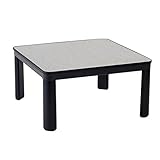 山善(YAMAZEN) カジュアルこたつ (75cm正方形) ESL-75(B) ブラック