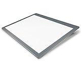 【日本製】 トライテック トレース台 トレビュアー B3 グレー 薄型 7段階調光 3段階傾斜スタンド付き 3年保証 B3-450