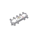 DXアンテナ 分配器 【2K 4K 8K 対応】 8分配 1端子通電形 金メッキプラグ F型端子 ダイカスト製高シールド構造 8DMS