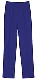 UNIWEAR(ユニウェア) レディース スラックス BL-3207 紺 3L ( 15号 ) （ 日本製生地使用 ）