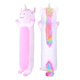 Cuddle Paws ユニコーン 大きなぬいぐるみ 抱き枕 ぬいぐるみ 23インチ かわいいおもちゃ かわいい巨大なぬいぐるみ ガールフレンドへのギフトに ソフトで大きなぬいぐるみ 子供と大人へのギフト