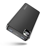 モバイルバッテリー 【56800mAh大容量・業界トップ水準】 三台同時充電可能 最大2.3A出力 LED残量表示 スマホ充電器 携帯充電器