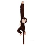 smtsmtキュートScreech Monkey Plush toy-coffee