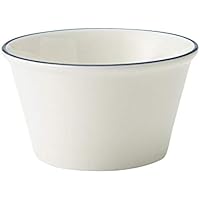 TAMAKI ココット フォルテモア ブルーライン 5個セット 直径9.1&times;高さ5.2cm 電子レンジ・食洗機・オーブン対応 軽量強化磁器 T-917855