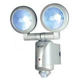 ライテックス LEDセンサーライト 屋外用 3W×2灯 乾電池式 防雨タイプ LED-260