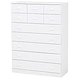 チェスト　ホワイト/幅87×高さ116cm　MCH-6895WH