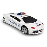 ロボット車両ペットのおもちゃのドア開閉パトカーのおもちゃのモデルインタラクティブな車のモデルクールな車両ミュージカルおもちゃの車