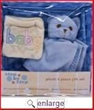 Plush Gift Set Gift Basket Blue by Pem America by Pem America