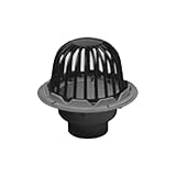 Oatey 78012 Pvc屋根ドレインwithプラスチックドーム、2インチ