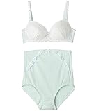 Rabbi ラビ マタニティ インナー マルチ ドット シフォン ブラトップ ＆ ショーツ 授乳 ブラジャー パンツ 下着 産前 産後 M オフ 24419 24419320