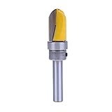 Anysell77　1/4 * 5/8　ボトムナイフ　スリットナイフ　木工カッター　彫刻機・トリミング機専用カッターヘッド　ディープサークル　プロファイリング