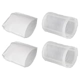 4個プレフィルター交換マキタCL100 CL106 CL180 DCL180部分443060-3 & 451208-3真空クリーナー