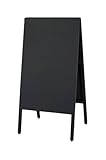 光 スタンド黒板 オールブラックタイプ TBD120-1