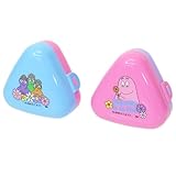大西賢製販 BARBAPAPA ライスボールケースセット ランチシリーズ COLORS IN BLOOM サイズ：約W7.2 D6.9 H41 BPK-710