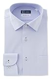 [アイシャツ] i-Shirt 完全ノーアイロン ストレッチ 超速乾 レギュラーフィット 長袖 アイシャツ ワイシャツ メンズ サックス 新