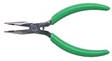 Xcelite TC55 Wiring Plier with Tip Cutter and Serrated Jaw, 5-1/2' Length, 1-1/4' Jaw length, Green 