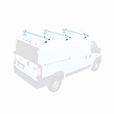 aa-racks調節可能なドリルCargo Truckラック 3 Bar, (750 lbs. evenly distributed) ホワイト AX302-72(3)-WHT-PR