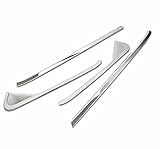 MOTOFUTURE ヴェルファイア アルファード 20系 リアスライドドア メッキガーニッシュ サイドウィンドピラー鏡面モール 4PCS