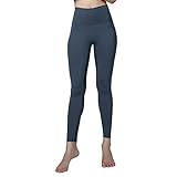 [XEXYMIX] ヨガウェア レギンス ストレッチ ヨガパンツ レディース 美脚 型番 XP9156T L インディゴ・ブルー