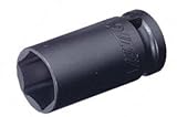 JTC 極薄インパクトソケット 19mm エアー工具 インパクト用薄口 19mm 1/2差込  12.7mm差込 JTC445419