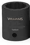 Williams 37621 1/2-Inch Drive 21mm Standard Impact Socket 12-Point [並行輸入品]