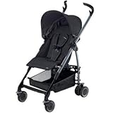 Maxi Cosi マキシコシ Mila Umbrella Stroller ミラ アンブレラ ストローラー Total Blackトータルブラック [並行輸入品]