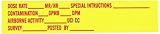 Brady 93637 Polycarbonate Nuclear-Insert Sign, Material Radiation, 1 11/16" X 8" (Pack of 5) [並行輸入品]